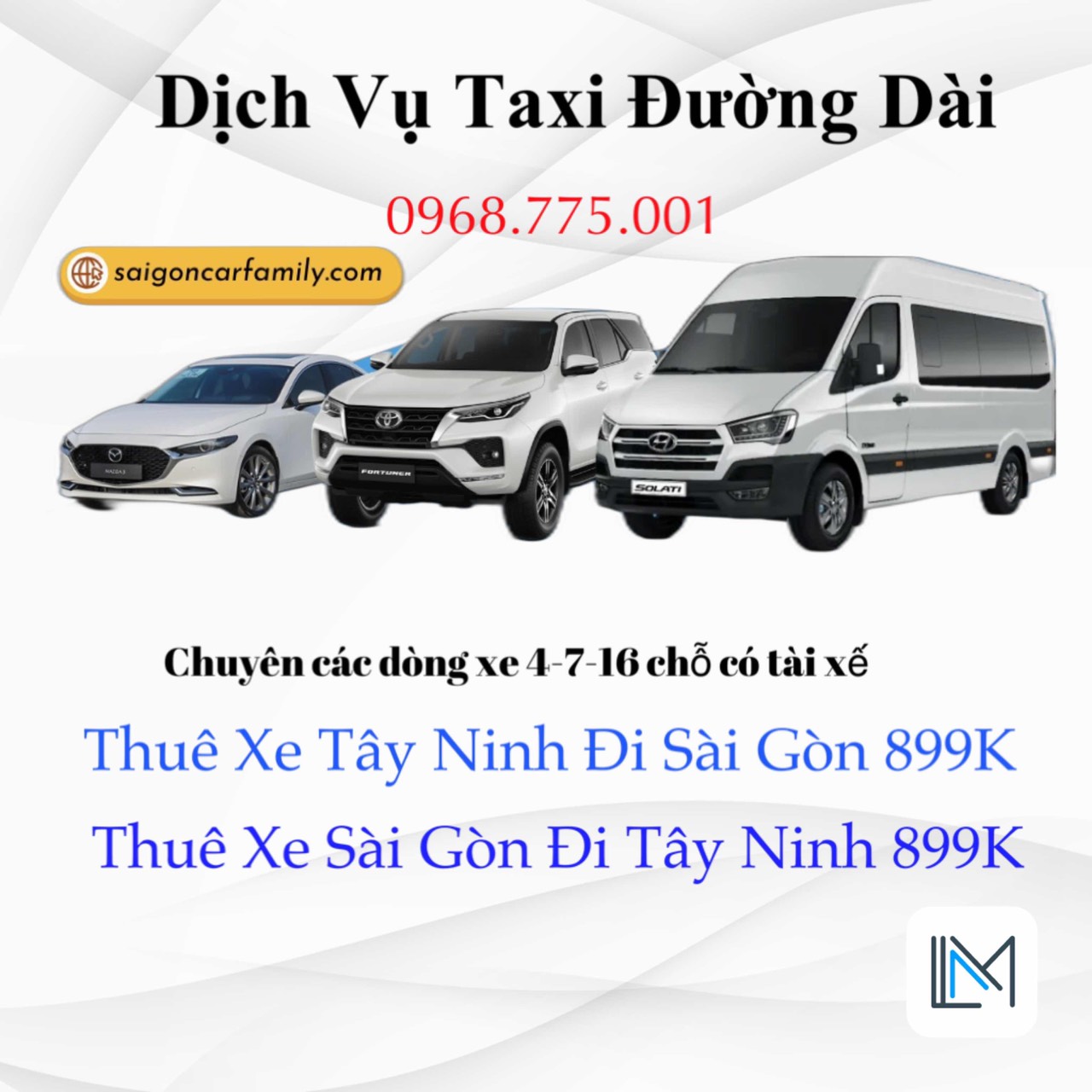 Thuê Xe Tây Ninh Đi Sài Gòn 24/24 , Đưa Đón Tận Nơi